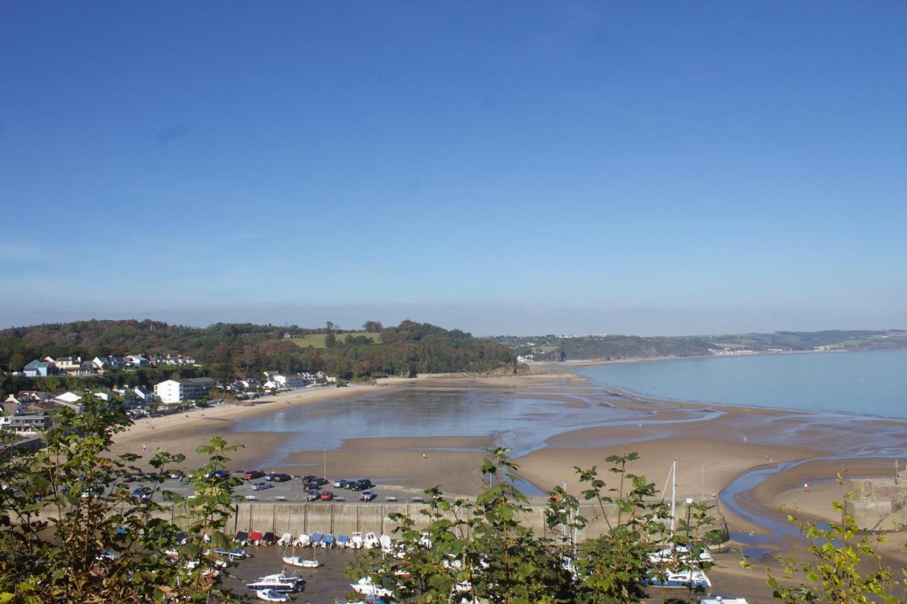 Beach House With Sea Views Over Saundersfoot Bay Exterior photo