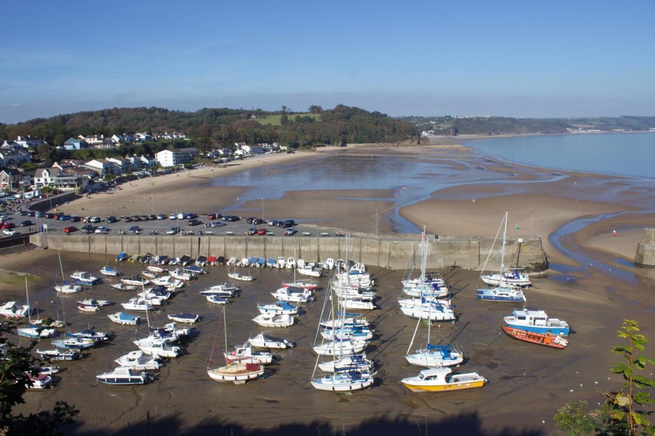 Beach House With Sea Views Over Saundersfoot Bay Exterior photo