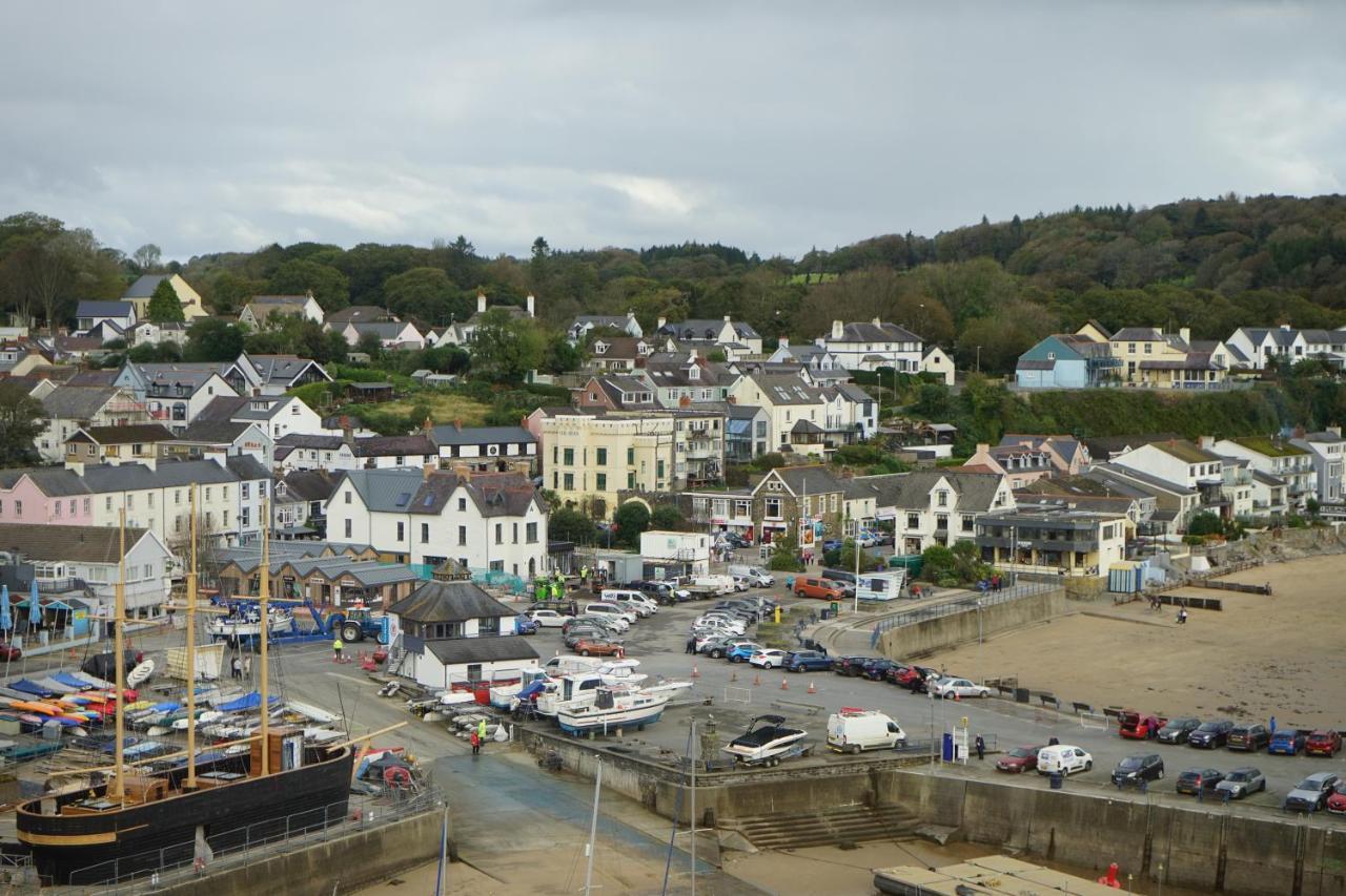 Beach House With Sea Views Over Saundersfoot Bay Exterior photo