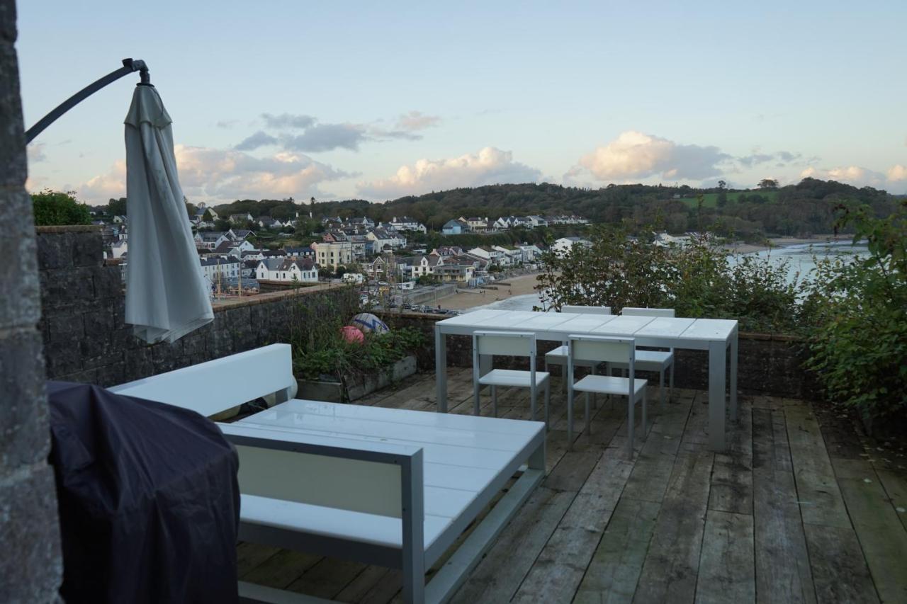 Beach House With Sea Views Over Saundersfoot Bay Exterior photo